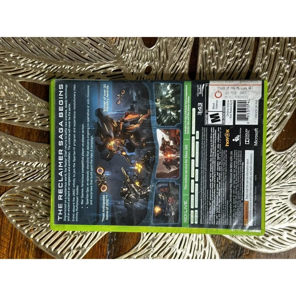 Halo 4 Microsoft Xbox 360 (2012) 2 Disc Tested And Working no manual